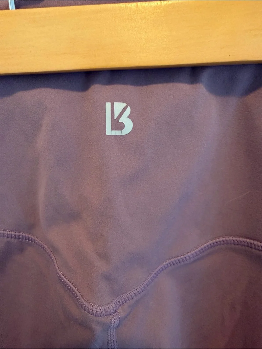 Buff Bunny High-Waist Athletic Leggings in Mauve